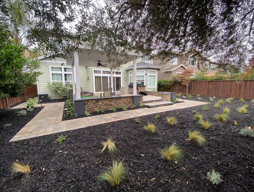 Walkway and pathway installation