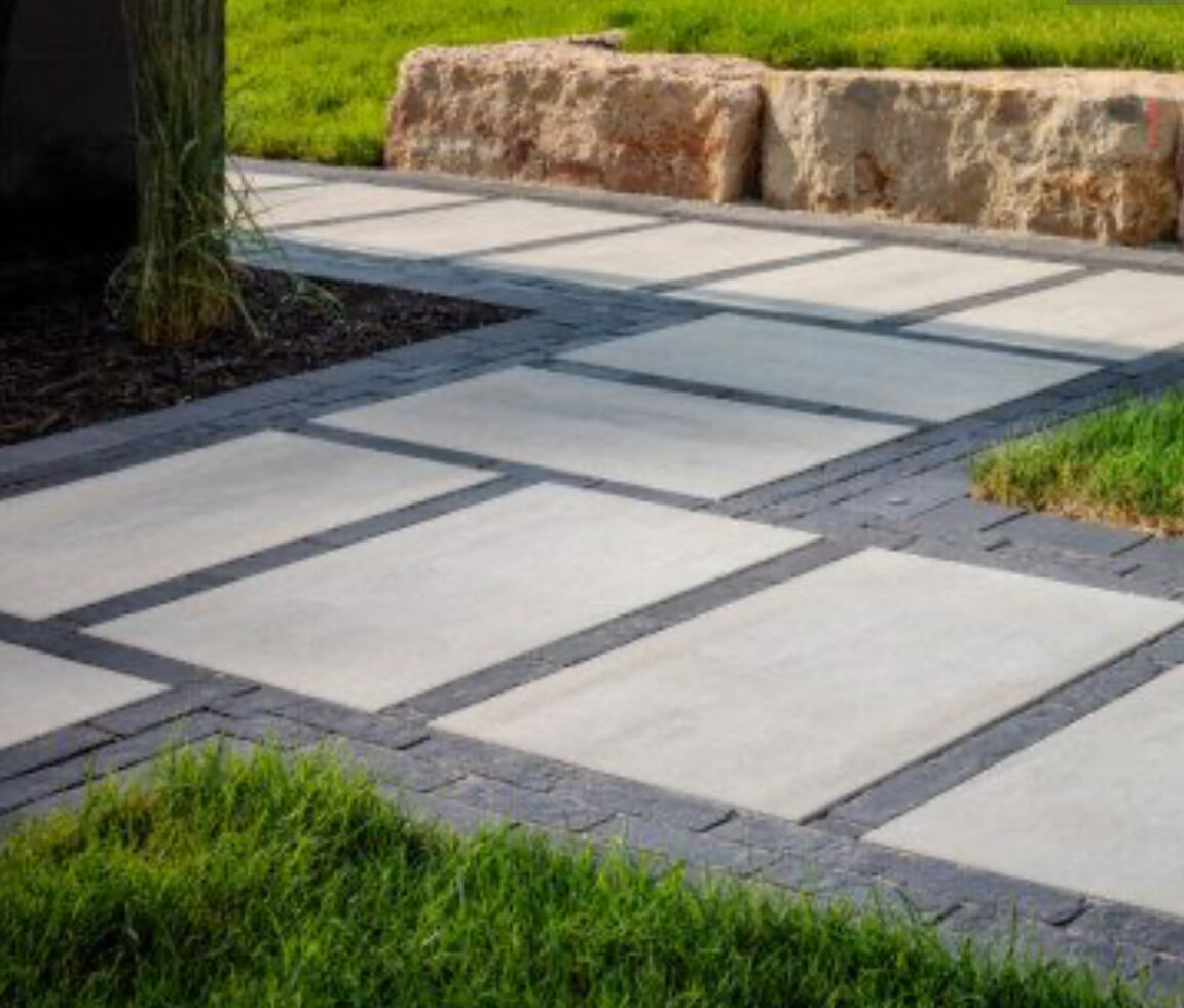 Walkway and pathway installation