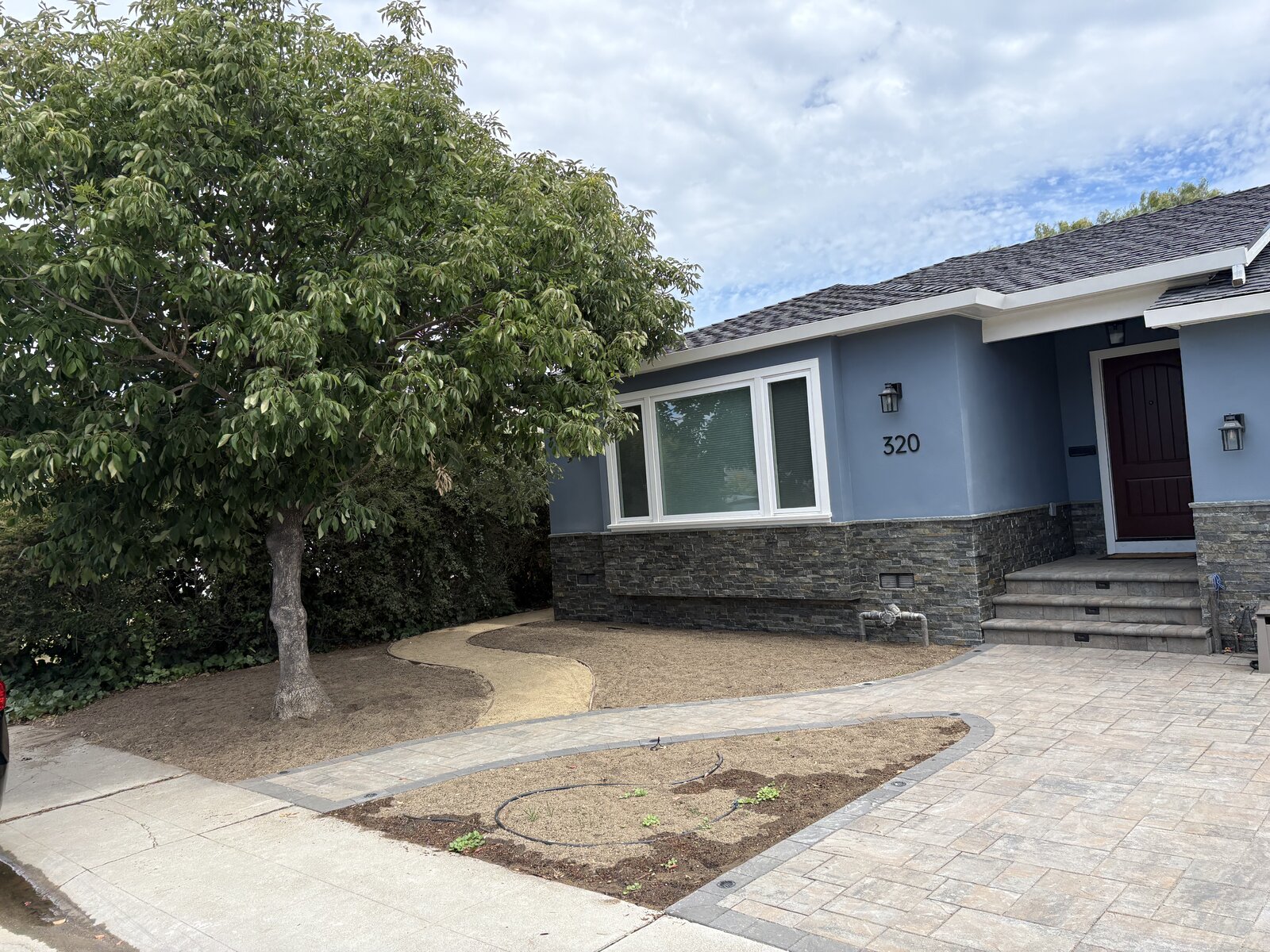 Walkway and pathway installation