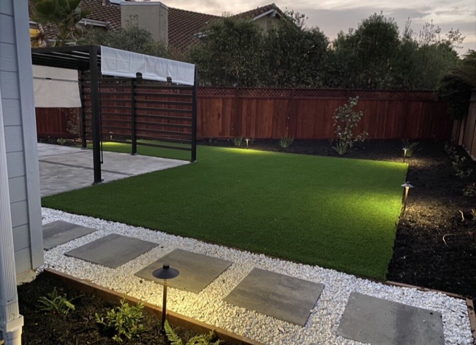 Walkway and pathway installation