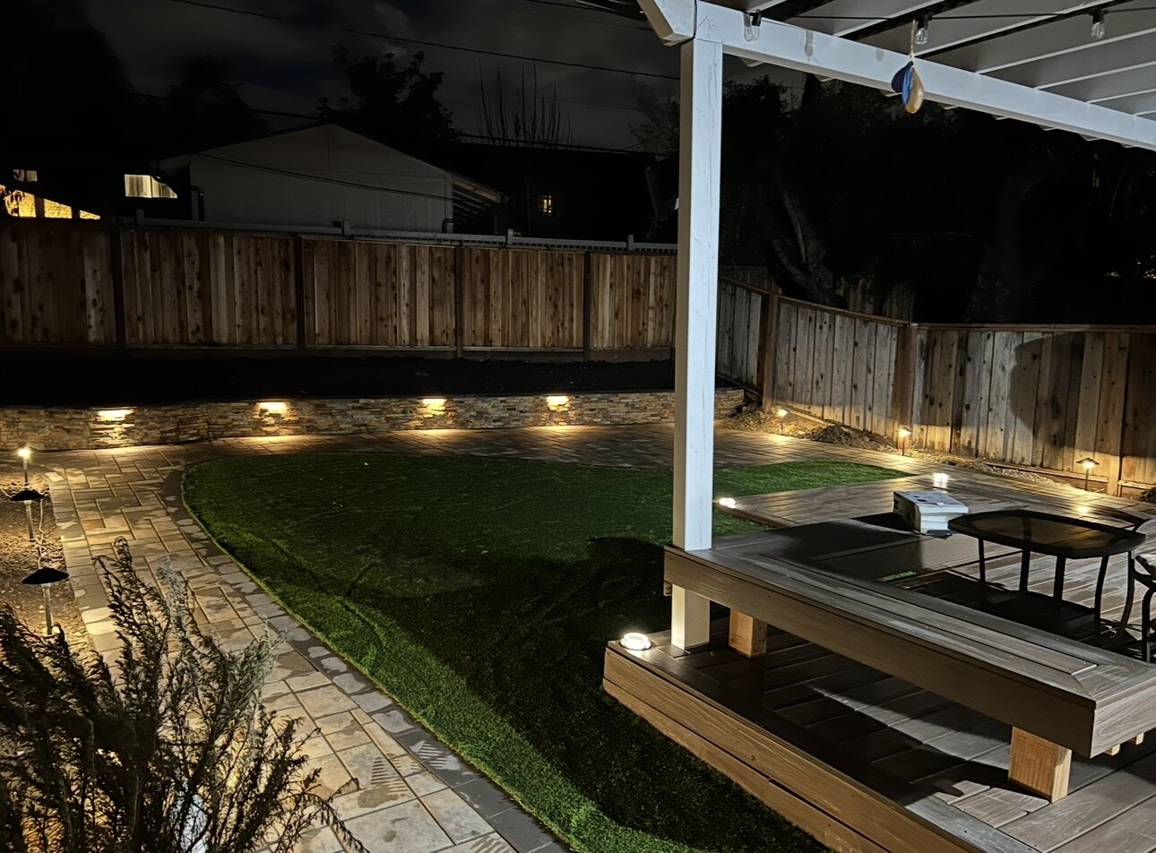 Walkway and pathway installation