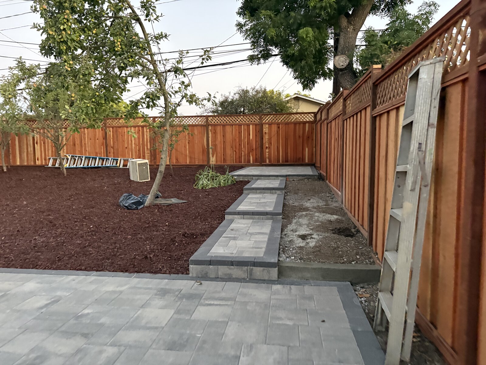 Walkway and pathway installation